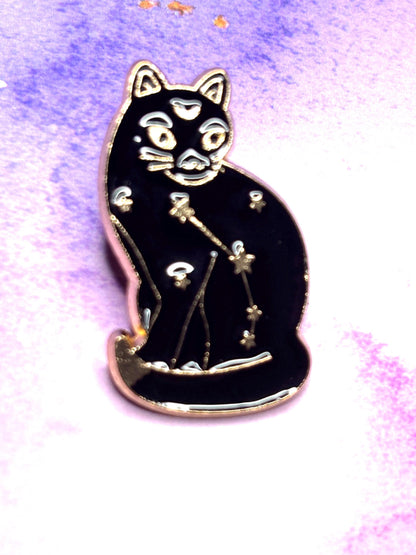 Fun Colorful Cat Broaches Pins Bright Kitty Jewelry Cute Multicolor Cat Broach Playful Animal Accessories with 5 Unique Cat Styles