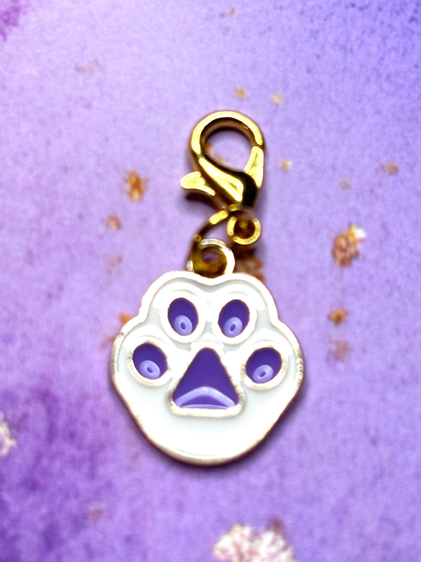 Paw Print Purse Charms Bag Charms Keychain Charms Zipper Pulls Colorful Pet Accessories Gift for Animal Lovers Cat Lovers, Dog Lovers Pets